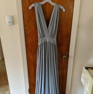 Long Convertible David's Bridal Bridesmaid Dress